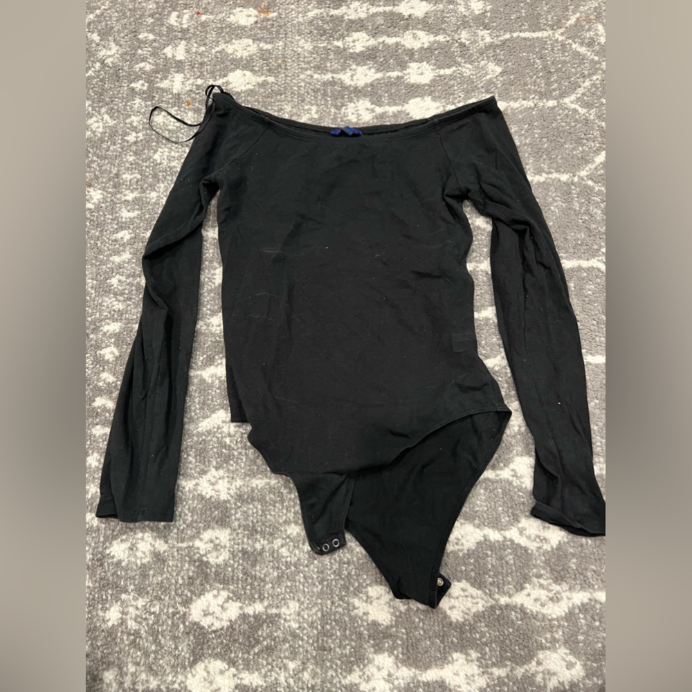 Aeropostale Off The Shoulder Long Sleeve Bodysuit Size Medium
